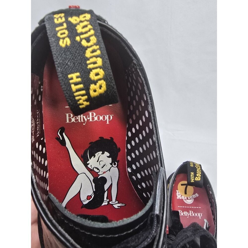 Dr.Martens Betty boop 1461 Quad Platform UK 5 Womens USA SIZE 7- New Without Box - Picture 11 of 16